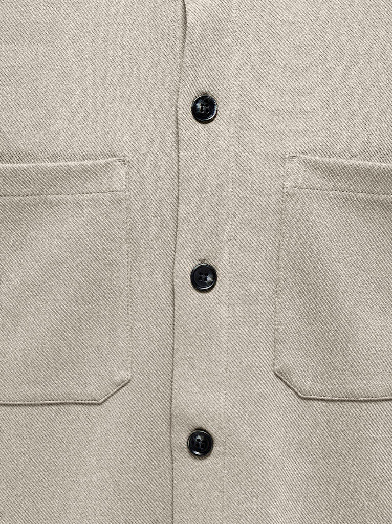 Onsnewkodyl Overshirt Sweat Noos - Beige