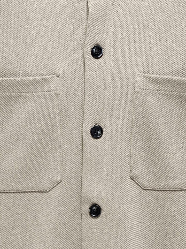 Onsnewkodyl Overshirt Sweat Noos - Beige