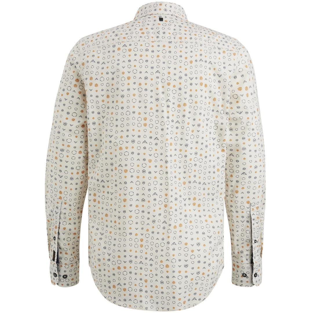 Long Sleeve Shirt Print On Poplin - Zand Dessin