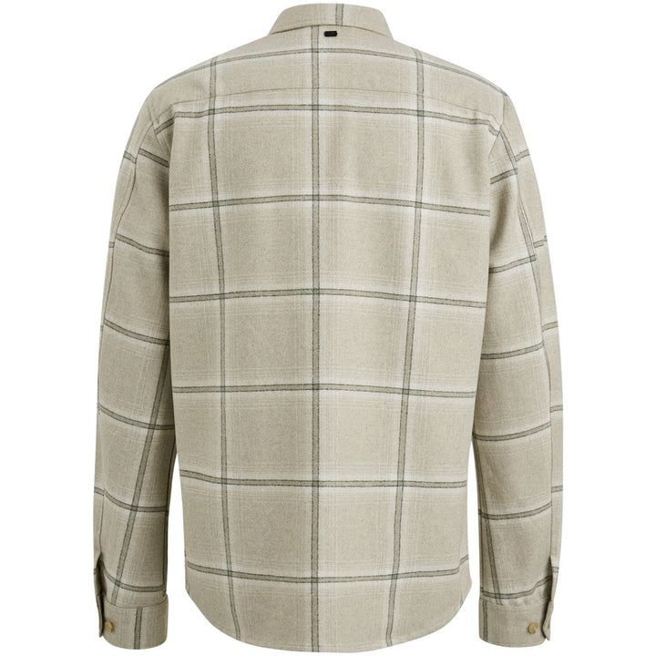 Long Sleeve Shirt Check Brushed Wo - Zand Dessin