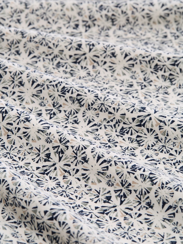 Stretch Shirt - Wit Dessin