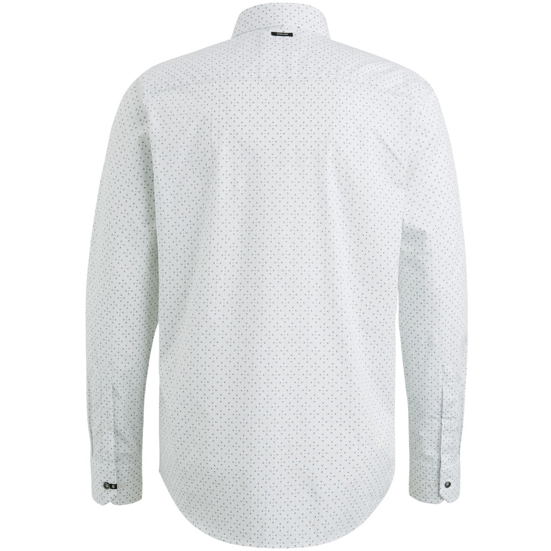 Long Sleeve Shirt Print On Poplin - Wit Dessin