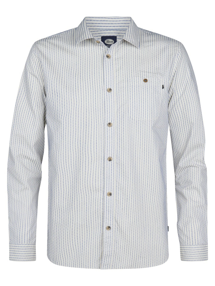 Men Shirt Long Sleeve Aop - Geel