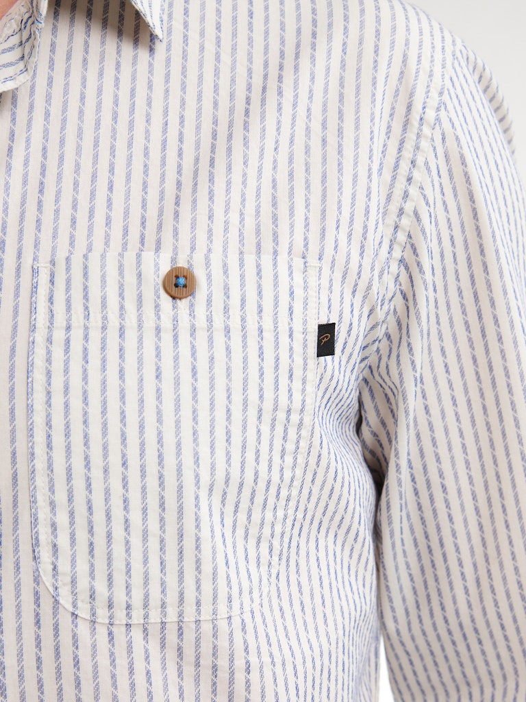 Men Shirt Long Sleeve Aop - Geel