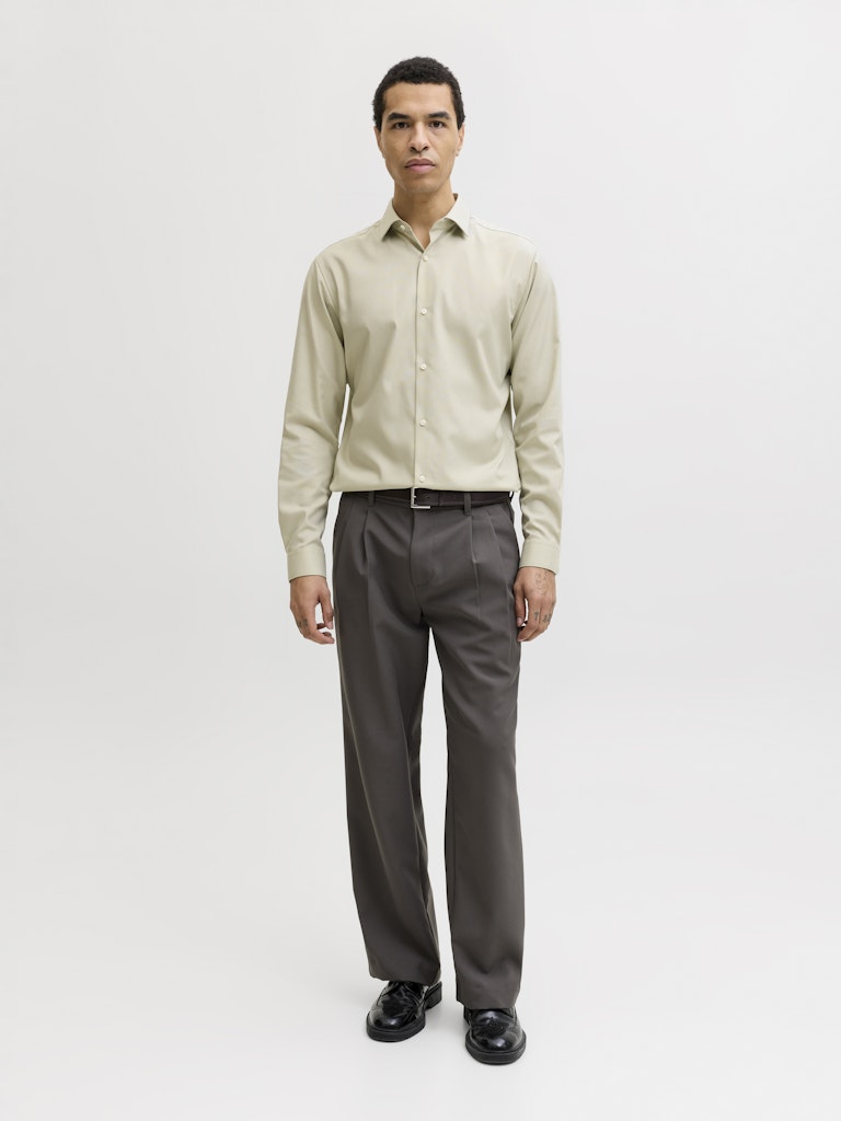 Jprblaparker Shirt L/s Noos - Mint