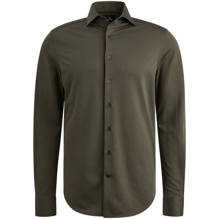 Long Sleeve Shirt Tech Oxford Soli - Army
