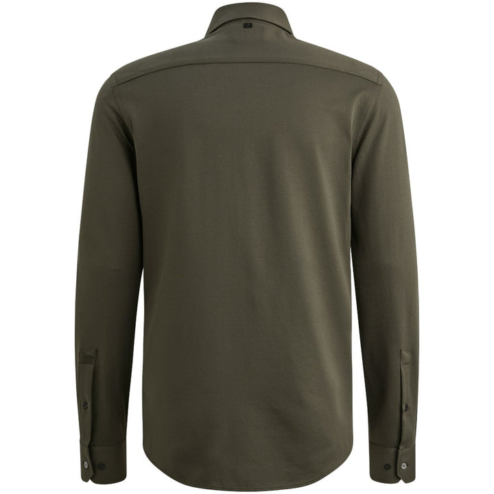 Long Sleeve Shirt Tech Oxford Soli - Army