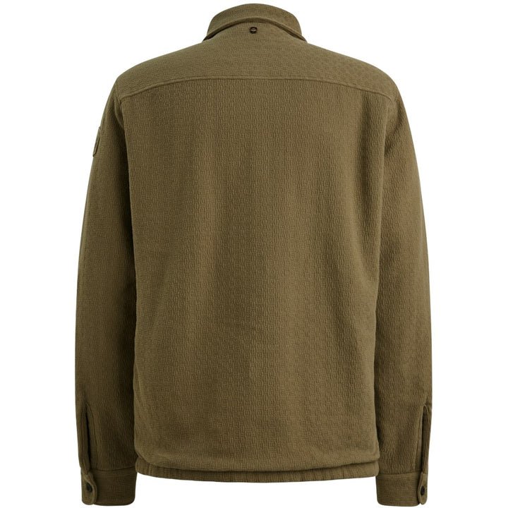 Long Sleeve Shirt Bold Waffle With - Army