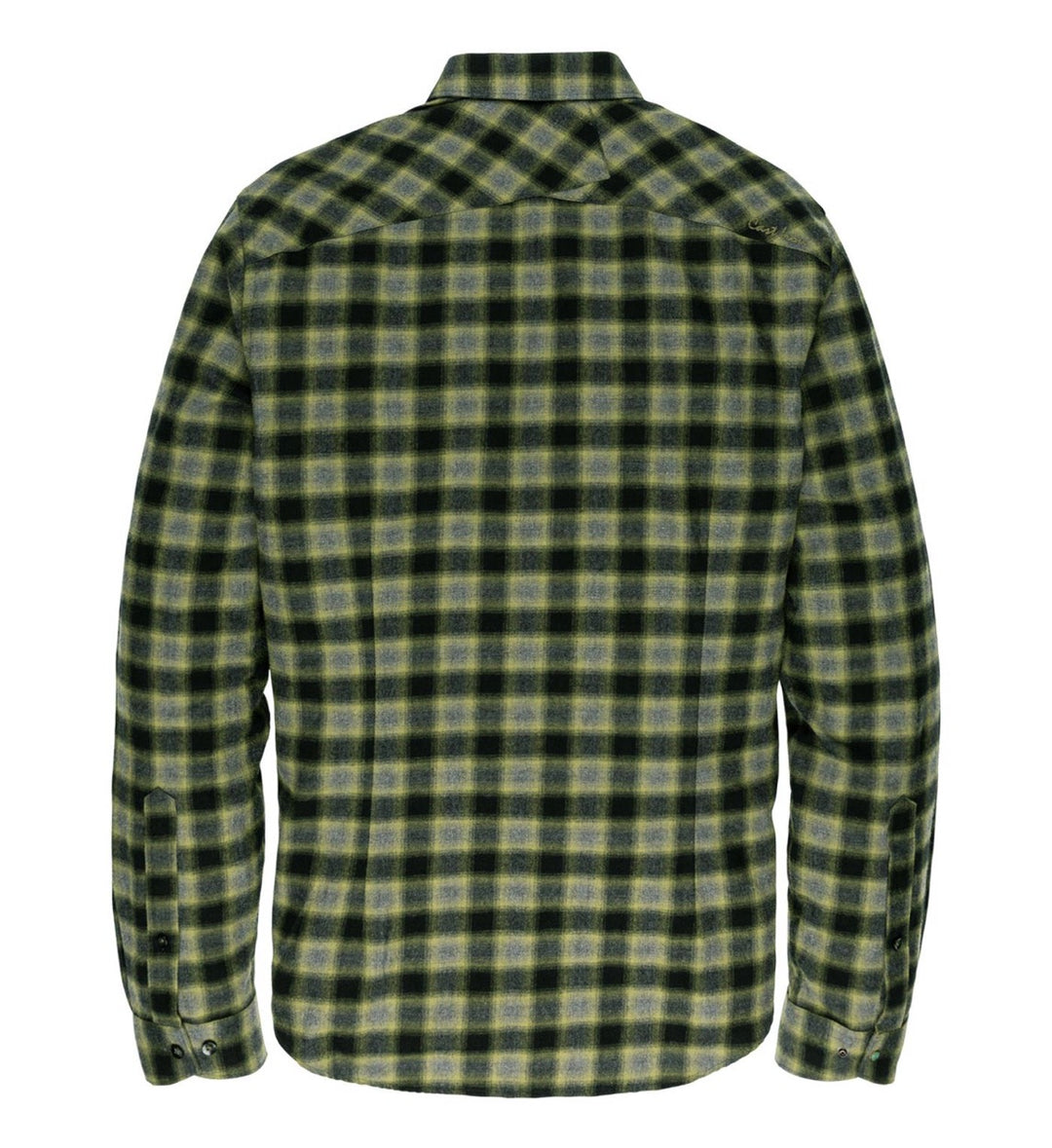 Jprblunorris Flannel Ls Shirt Bf Ln - Groen Dessin