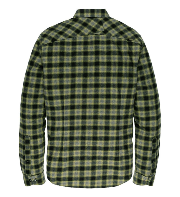 Jprblunorris Flannel Ls Shirt Bf Ln - Groen Dessin