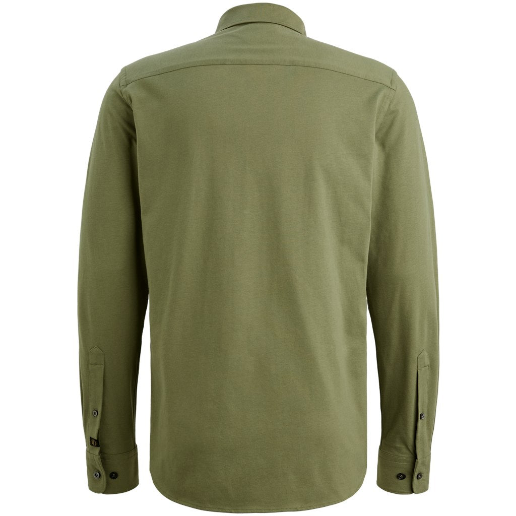 Long Sleeve Shirt Satin Jersey - Groen