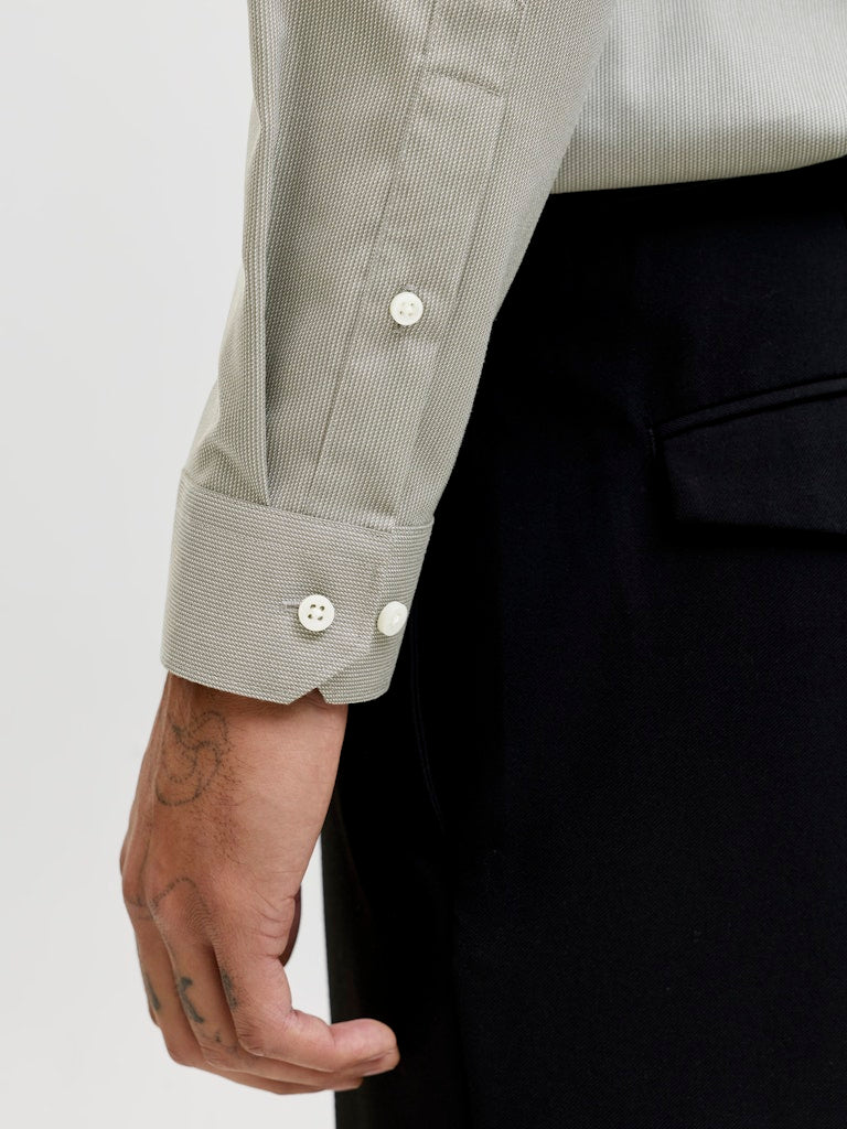 Jprblaparker Shirt L/s Noos - Groen Dessin