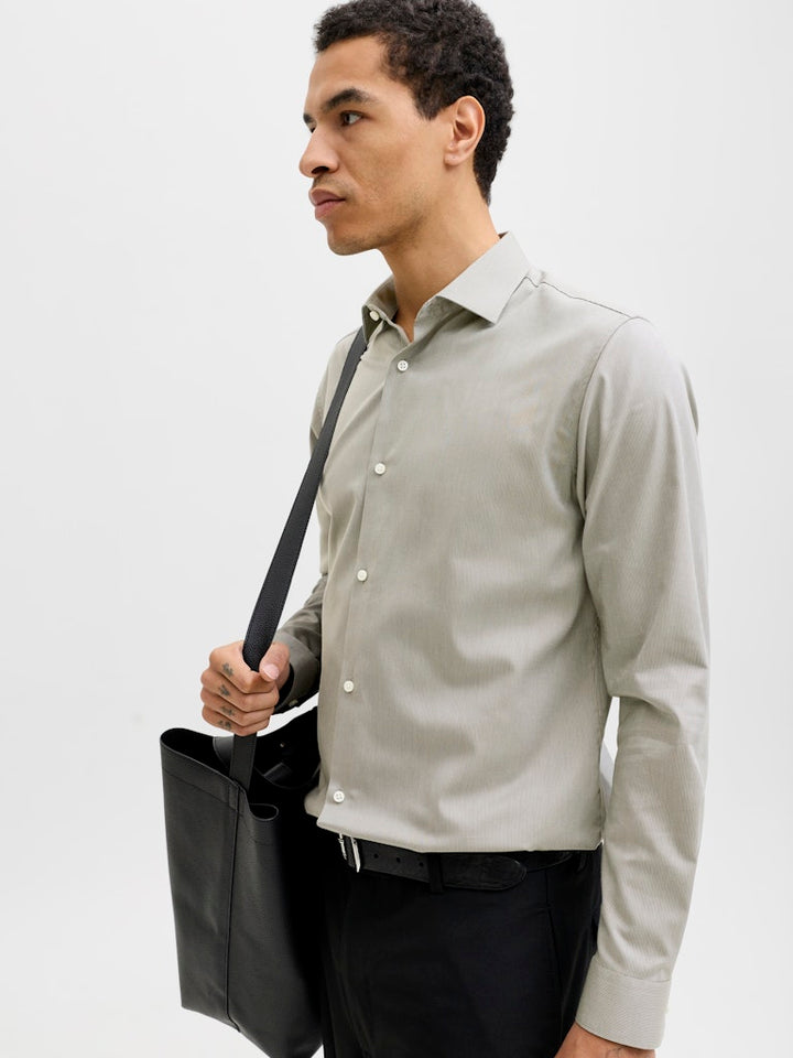 Jprblaparker Shirt L/s Noos - Groen Dessin