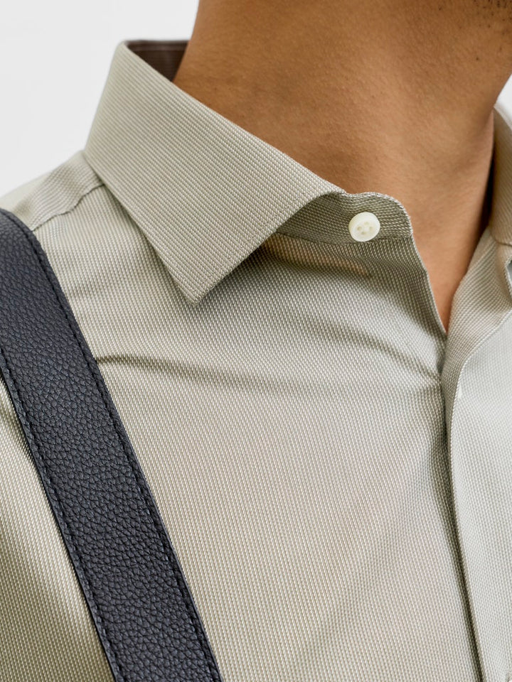 Jprblaparker Shirt L/s Noos - Groen Dessin