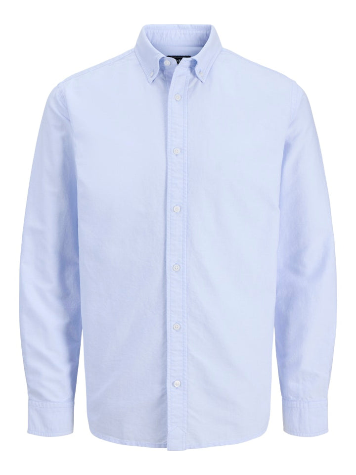 Jprbluharvey Oxford L/s Shirt Sn - Lichtblauw