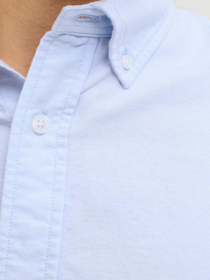 Jprbluharvey Oxford L/s Shirt Sn - Lichtblauw
