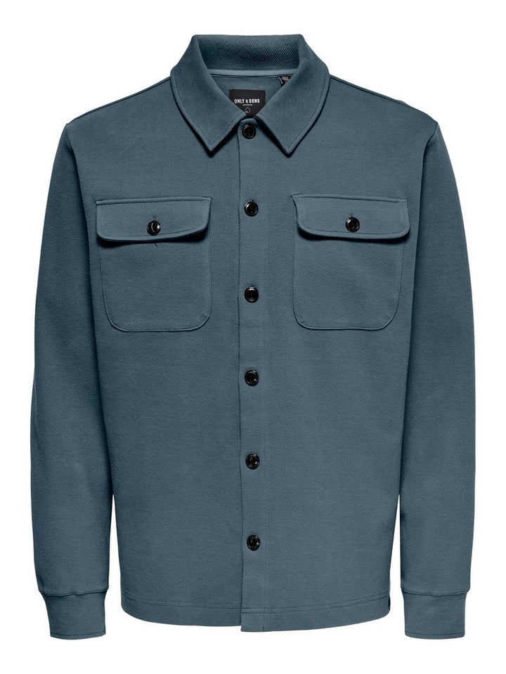 Onsnewkodyl Overshirt Sweat Noos - Rafblauw