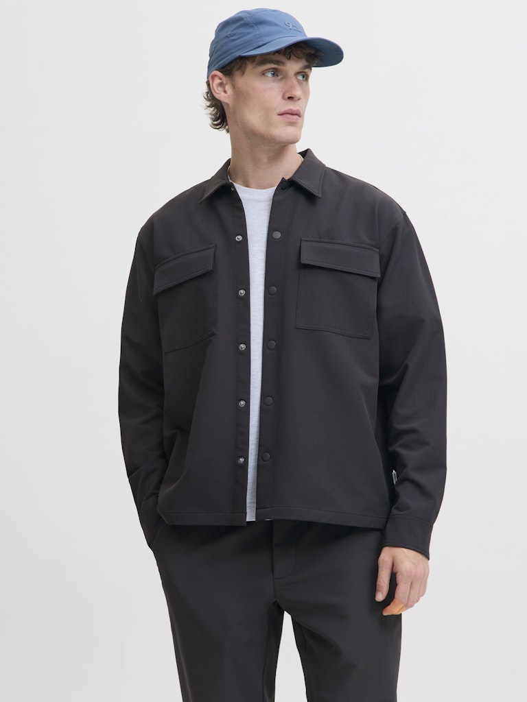 Jcopoint Commute Travel Shirt Bf - Navy