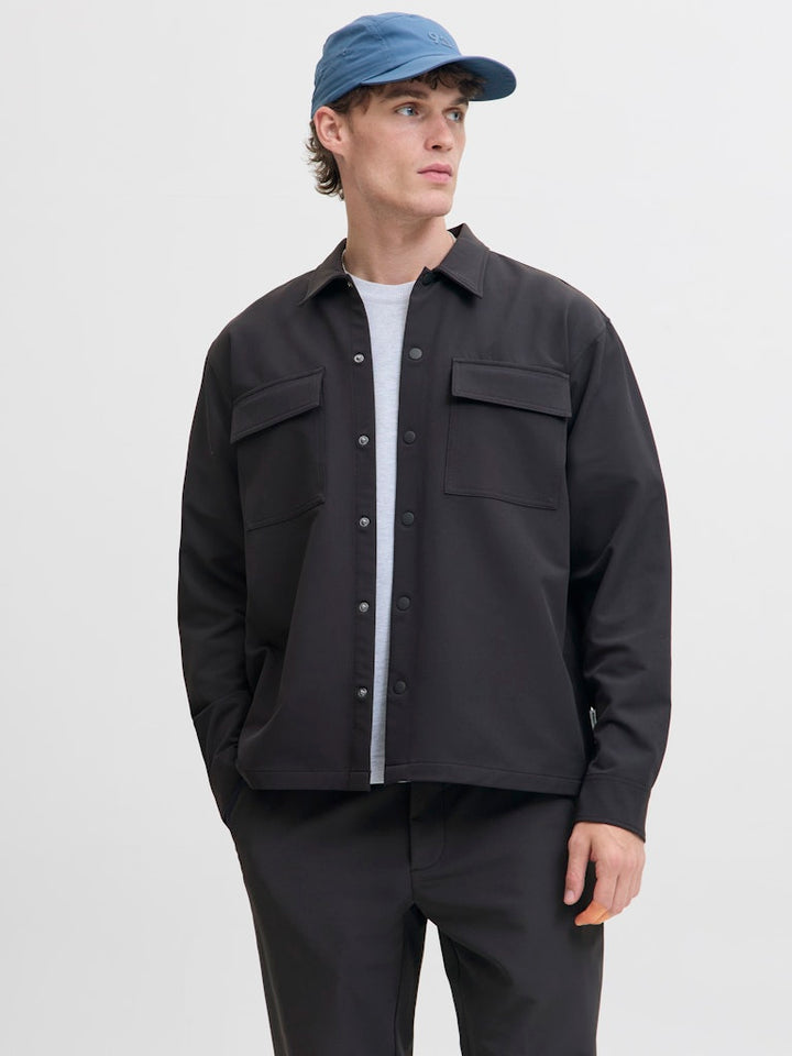 Jcopoint Commute Travel Shirt Bf - Navy