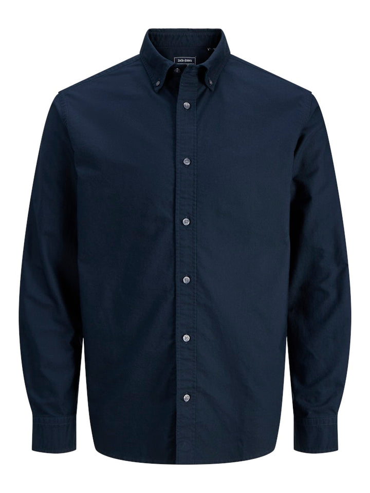 Jprbluharvey Oxford L/s Shirt Sn - Navy