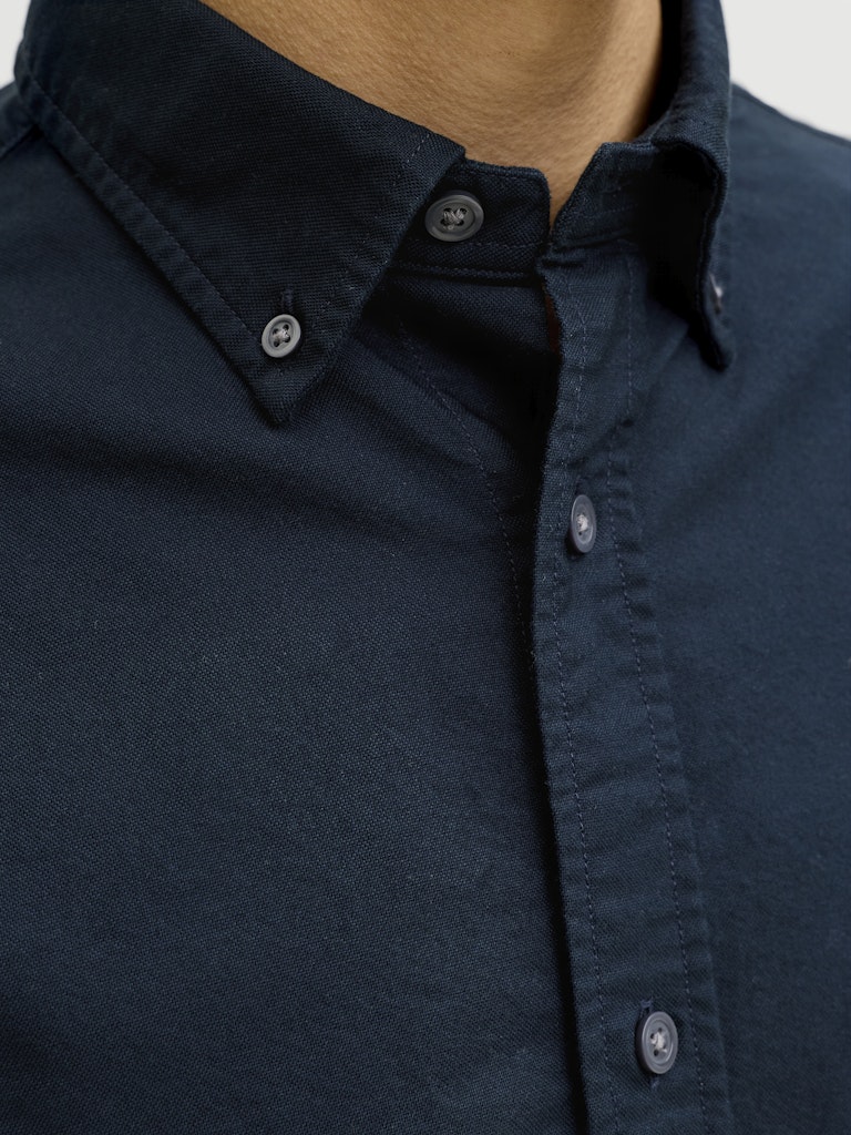 Jprbluharvey Oxford L/s Shirt Sn - Navy