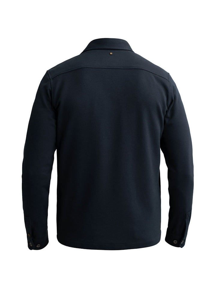 Long Sleeve Shirt Comfort Heavy Tw - Navy