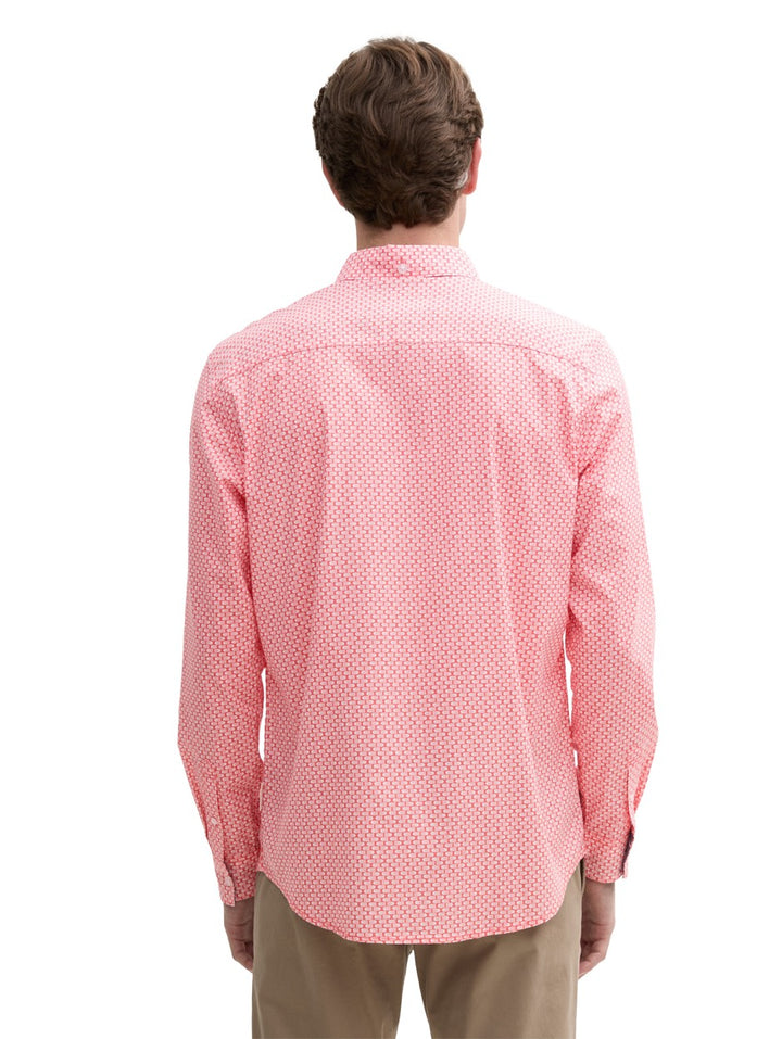 Printed Shirt - Rood Dessin