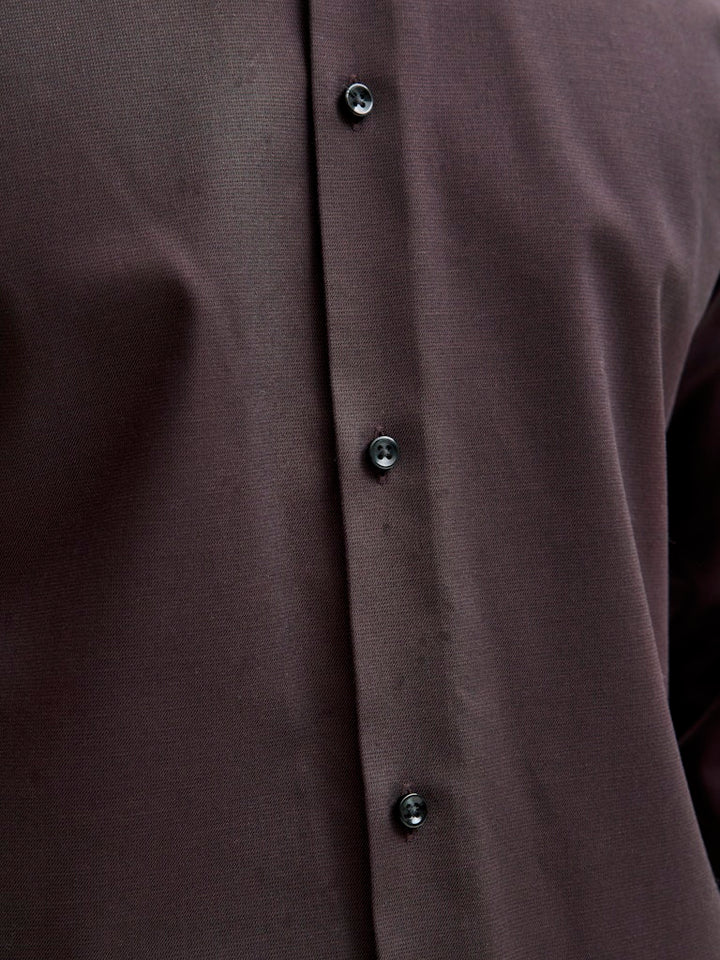 Jprblaparker Shirt L/s Noos - Bruin