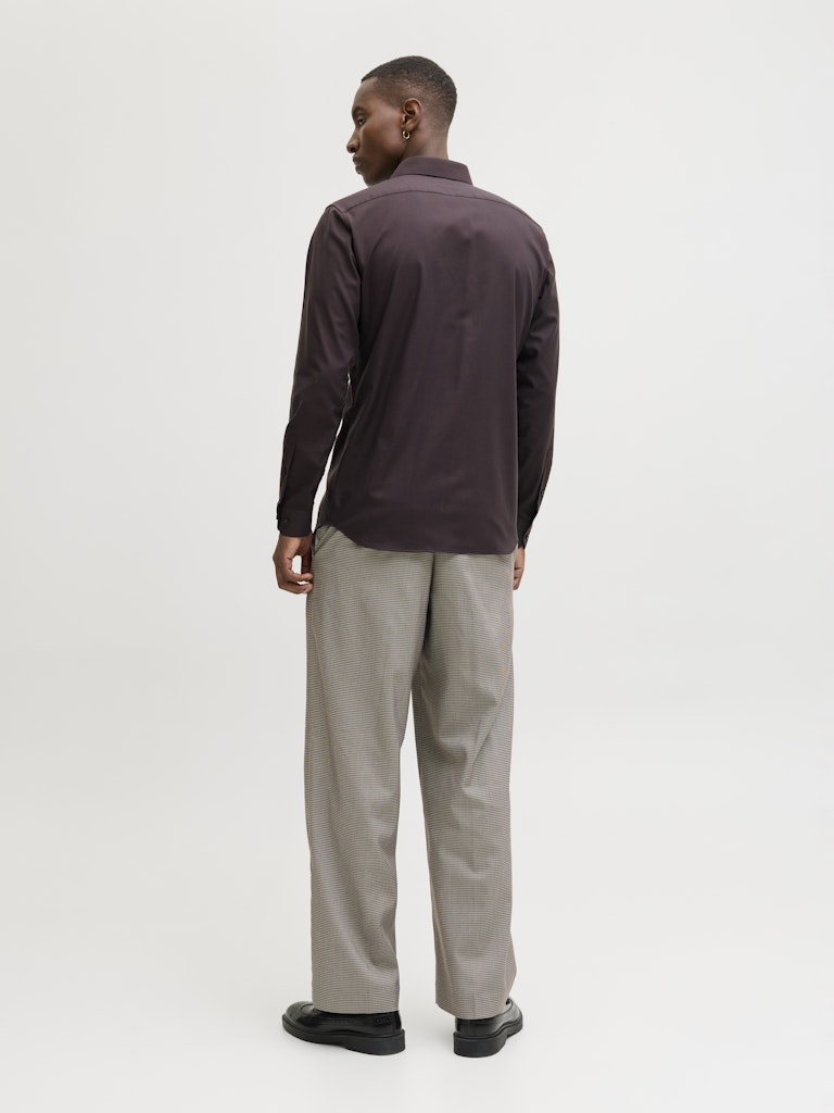 Jprblaparker Shirt L/s Noos - Bruin