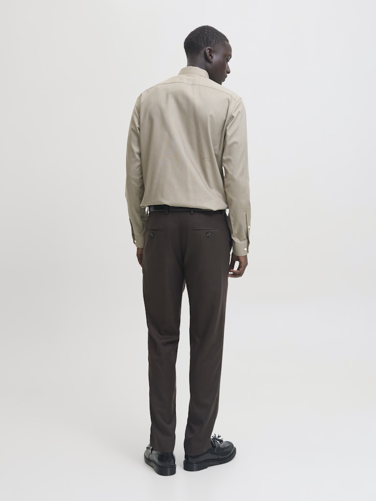 Jprblaparker Shirt L/s Noos - Licht Bruin