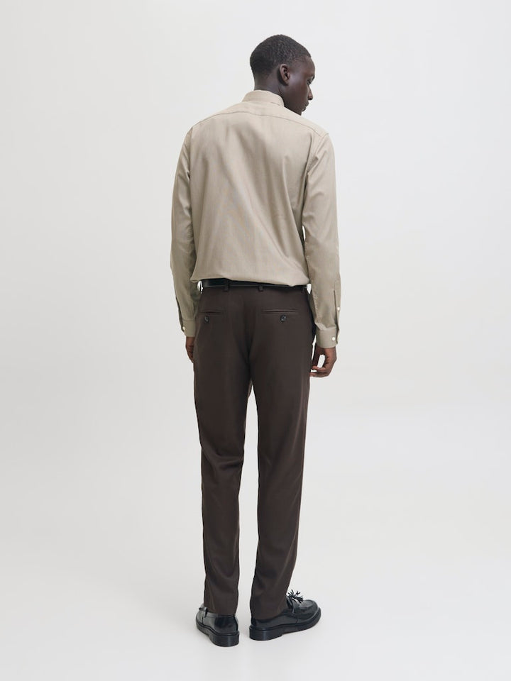 Jprblaparker Shirt L/s Noos - Licht Bruin