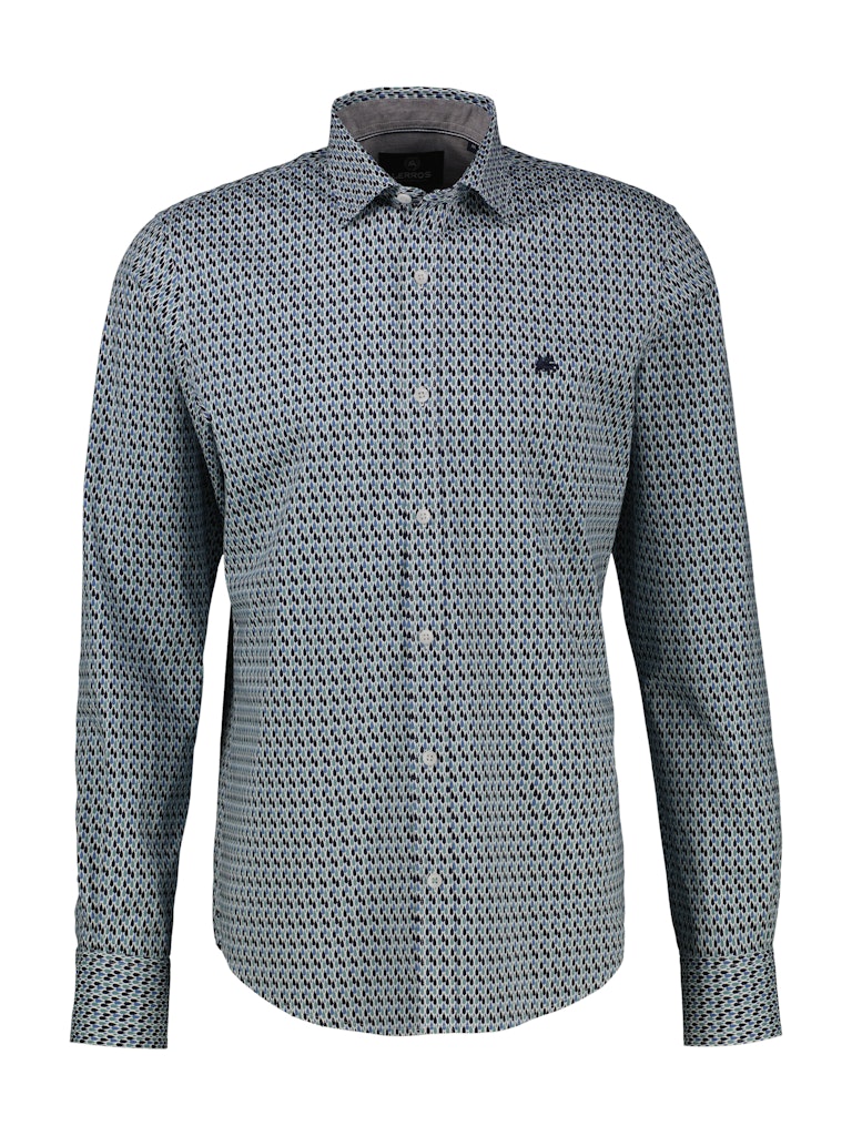 Shirt Aop - Bruin Dessin