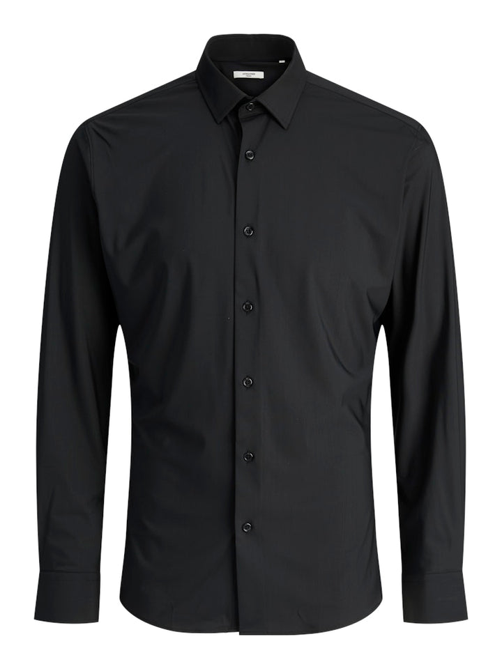 Jprblaactive Stretch Ls Shirt Ln - Zwart