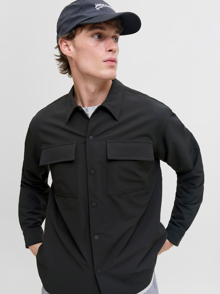 Jcopoint Commute Travel Shirt Bf - Zwart
