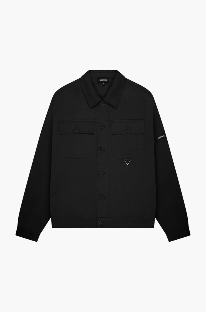 Zane Overshirt - Zwart