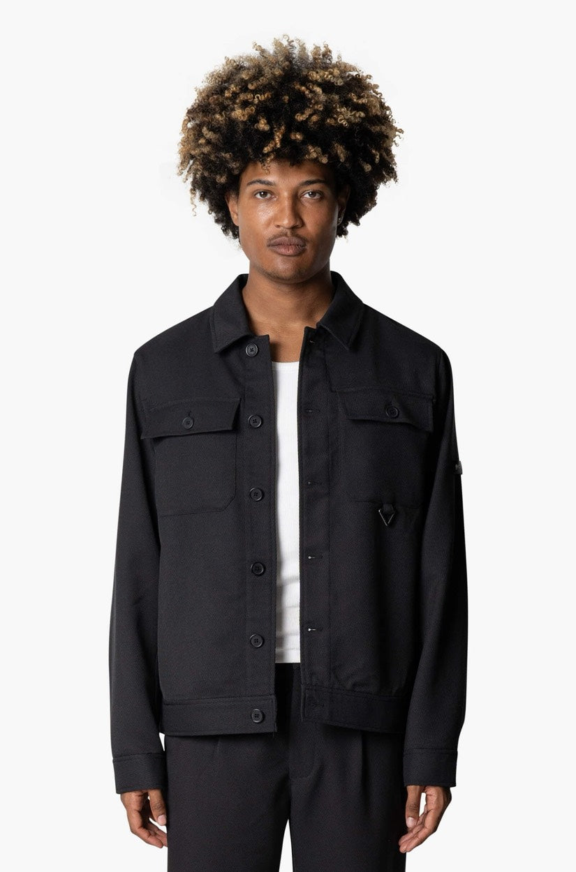 Zane Overshirt - Zwart