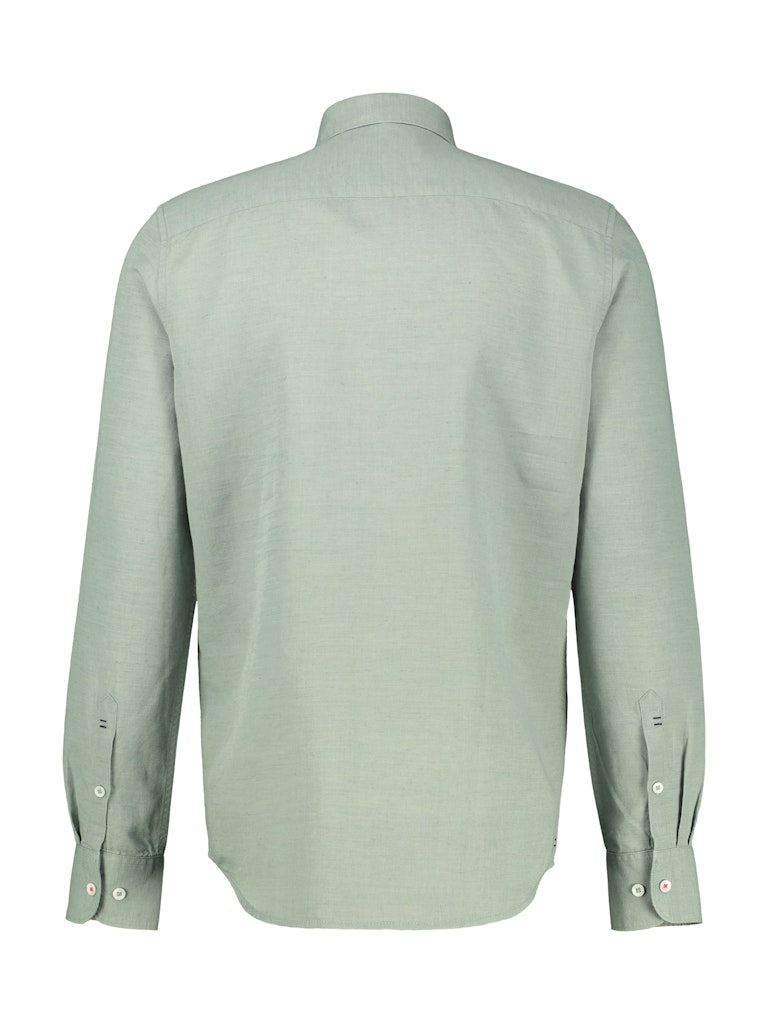 Overhemd Linnen L/s - Steel