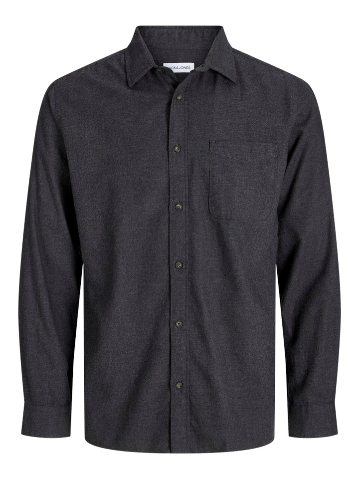 Jjeclassic Melange Shirt L/s Noos - Steel