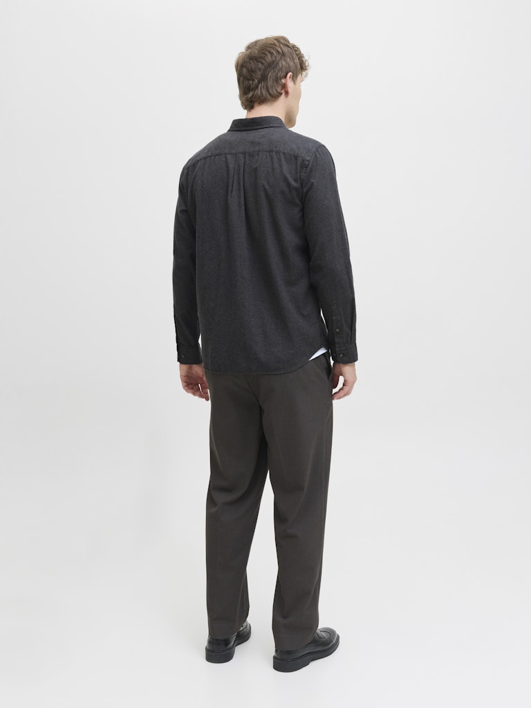 Jjeclassic Melange Shirt L/s Noos - Steel