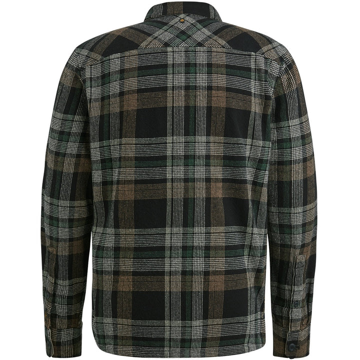 Long Sleeve Shirt Ctn Big Check - Zwart Dessin