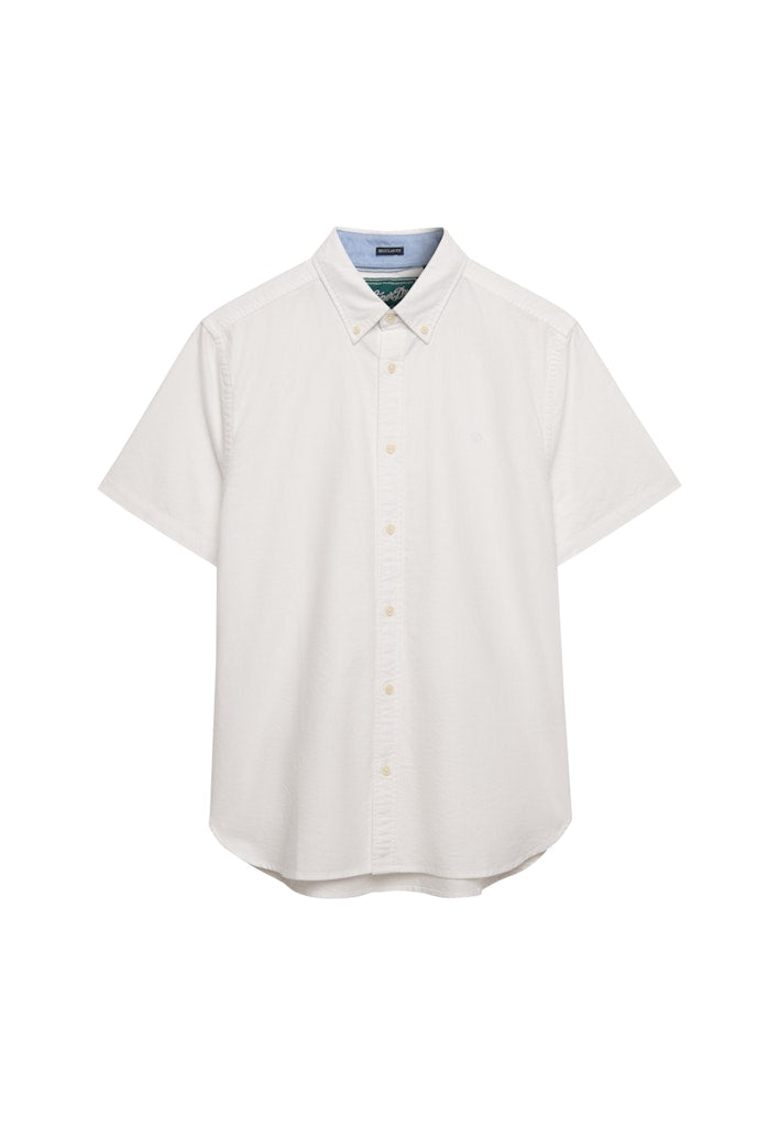 Oxford Overhemd Ss - Off-white