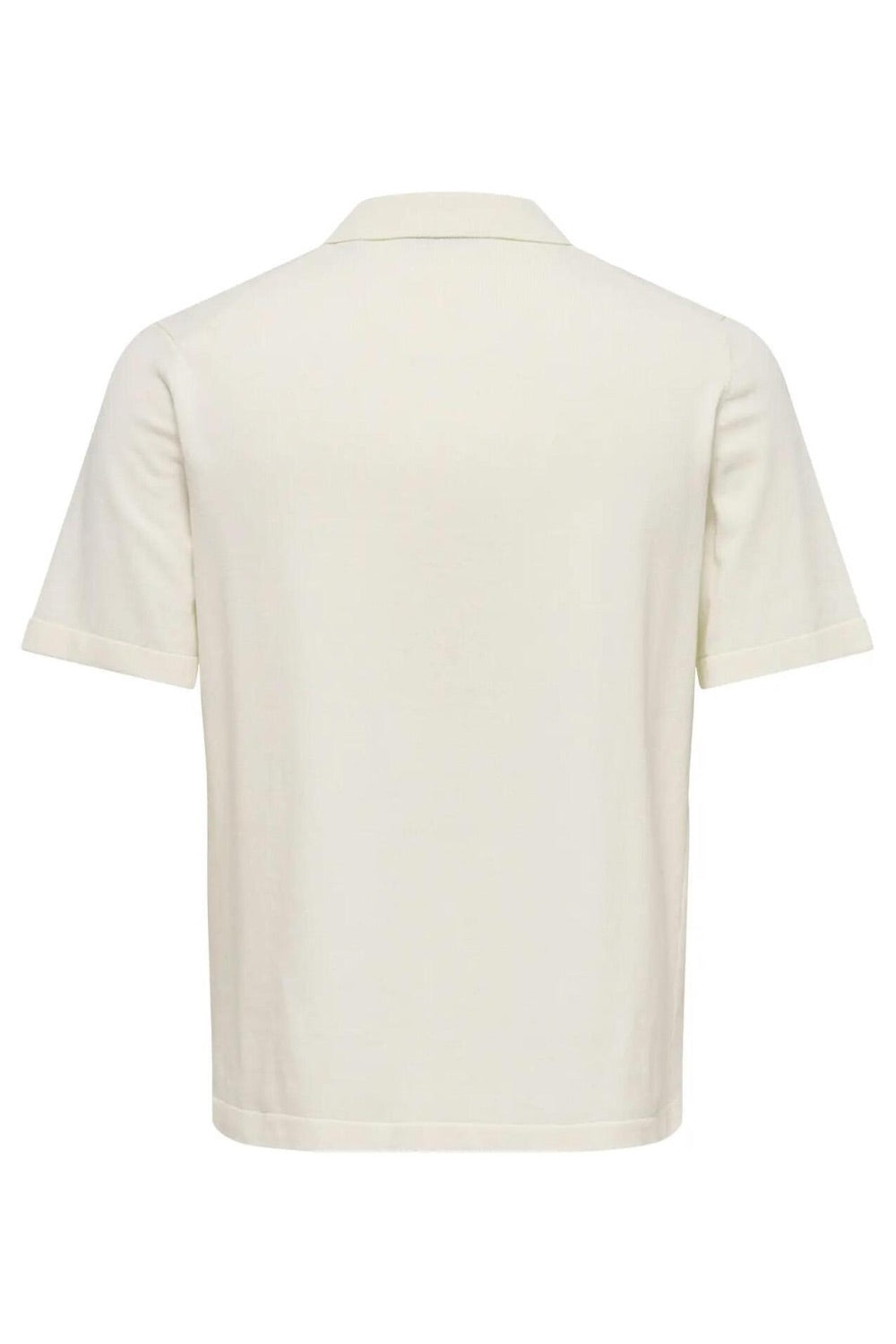 Onsmilo Life Reg 12 Ss Shirt Knit - Off-white