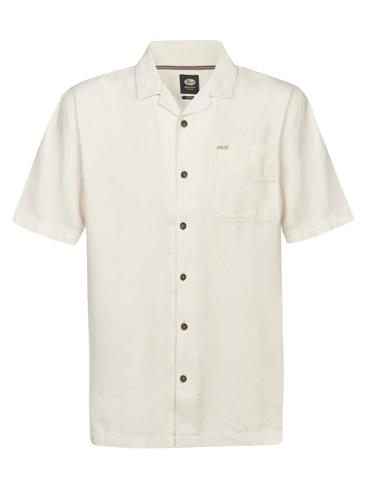 Men Shirt Short Sleeve Uni - Off-white
