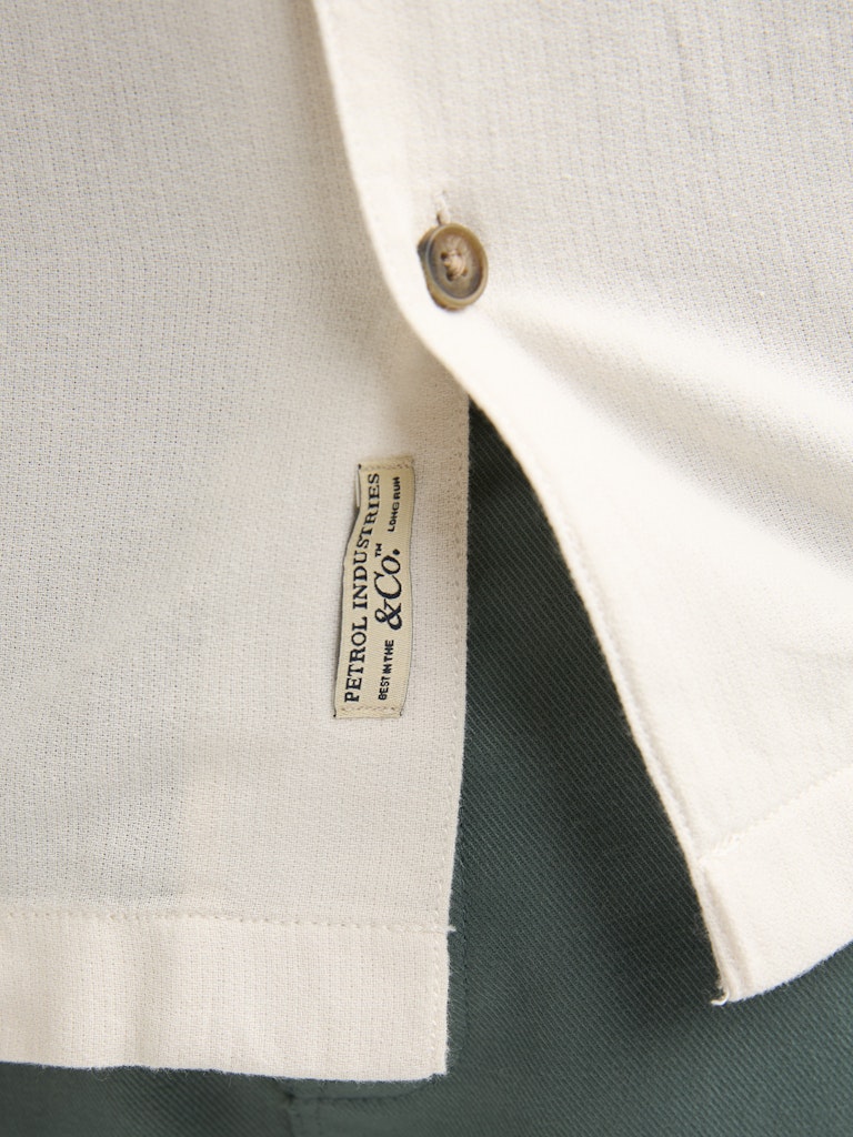 Men Shirt Short Sleeve Uni - Off-white