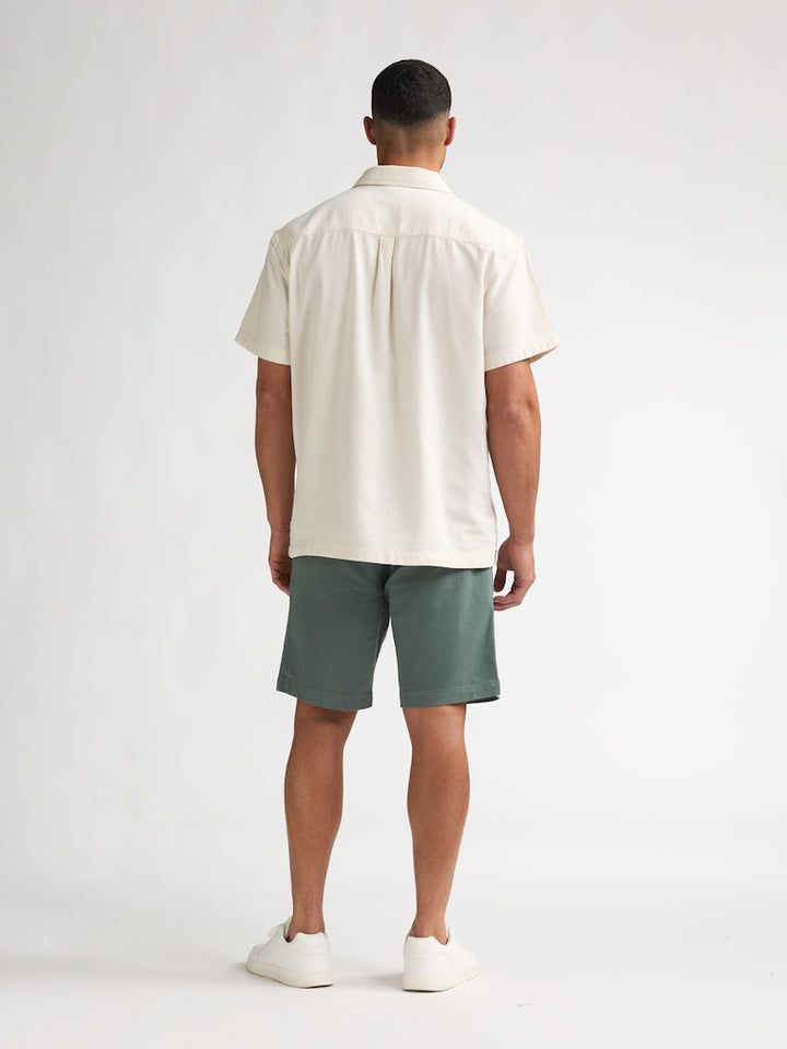 Men Shirt Short Sleeve Uni - Off-white
