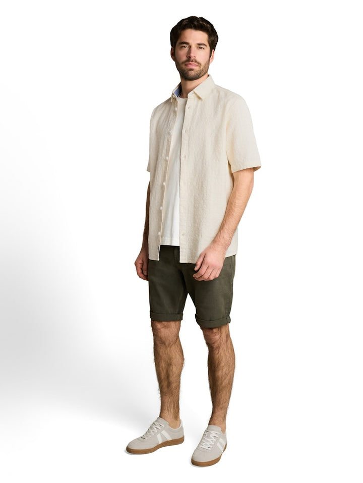 Comferd Structure Shirt - Ecru