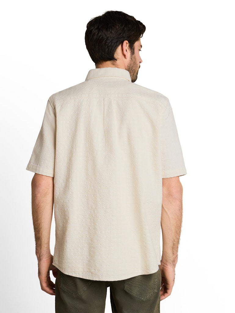 Comferd Structure Shirt - Ecru