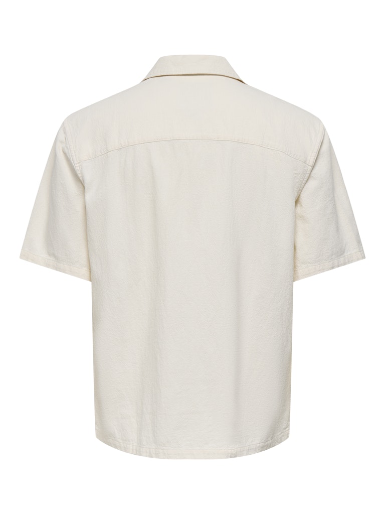Onscolt Reg S/s 0570 Resort Shirt - Ecru
