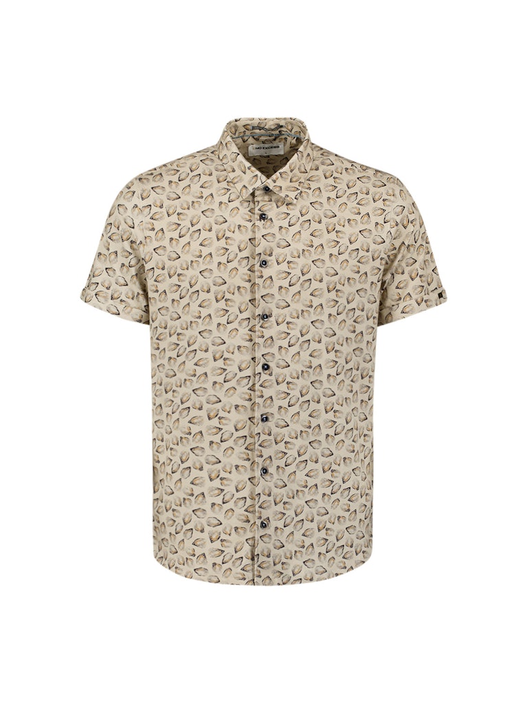 Shirt Short Sleeve Jersey Allover Printed - Zand Dessin