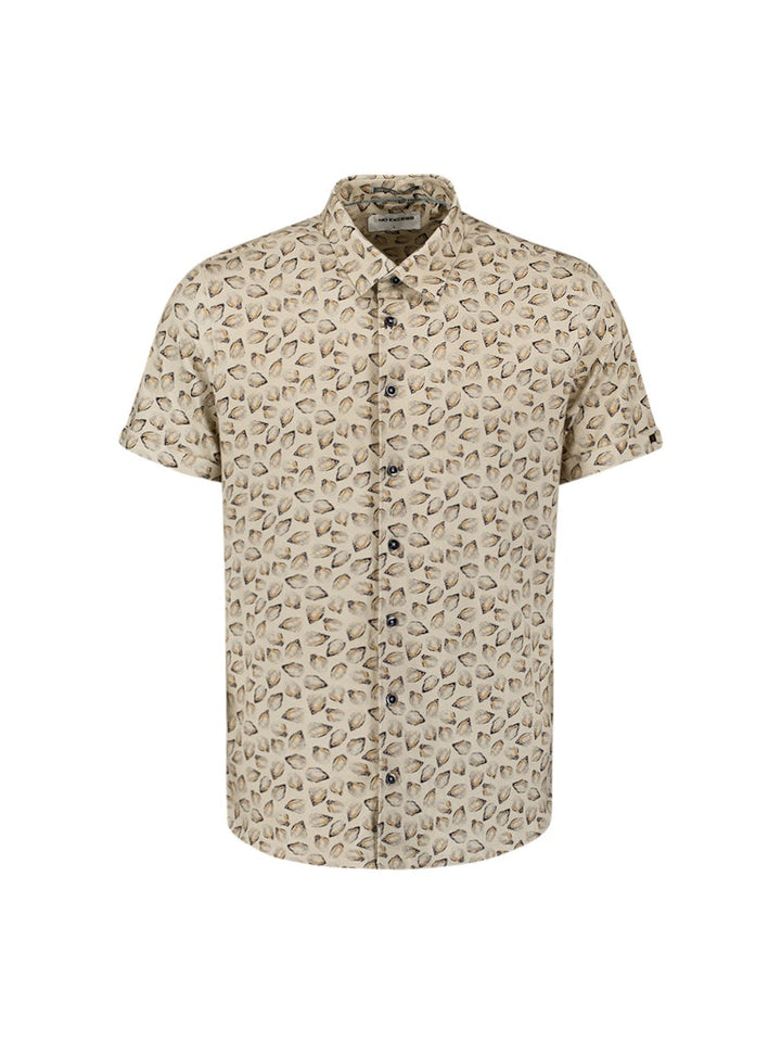 Shirt Short Sleeve Jersey Allover Printed - Zand Dessin